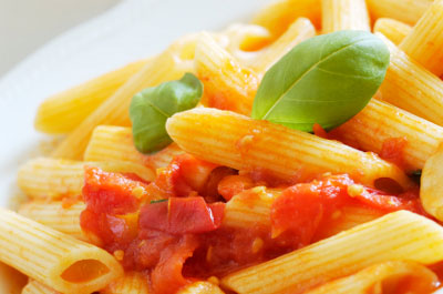 Penne all'arrabbiata met peperoncini